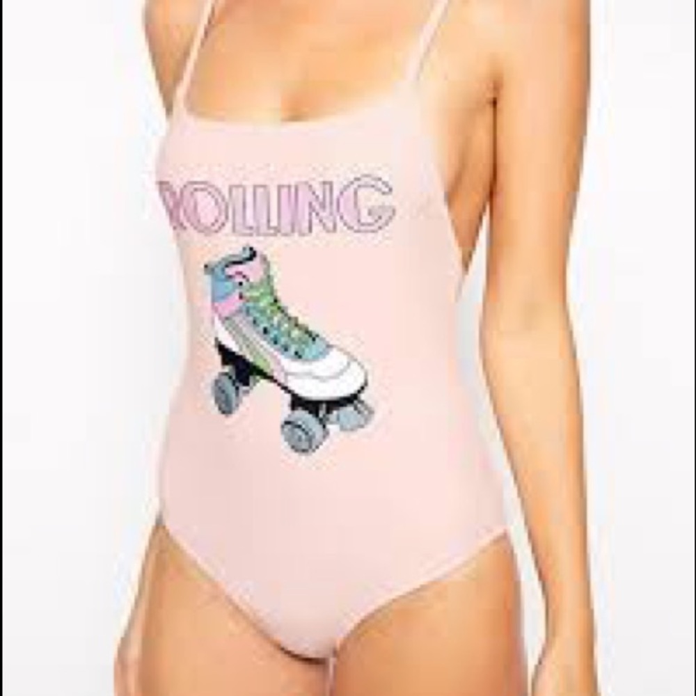 ISO HELP ASOS Roller Girl One Piece Swimsuit